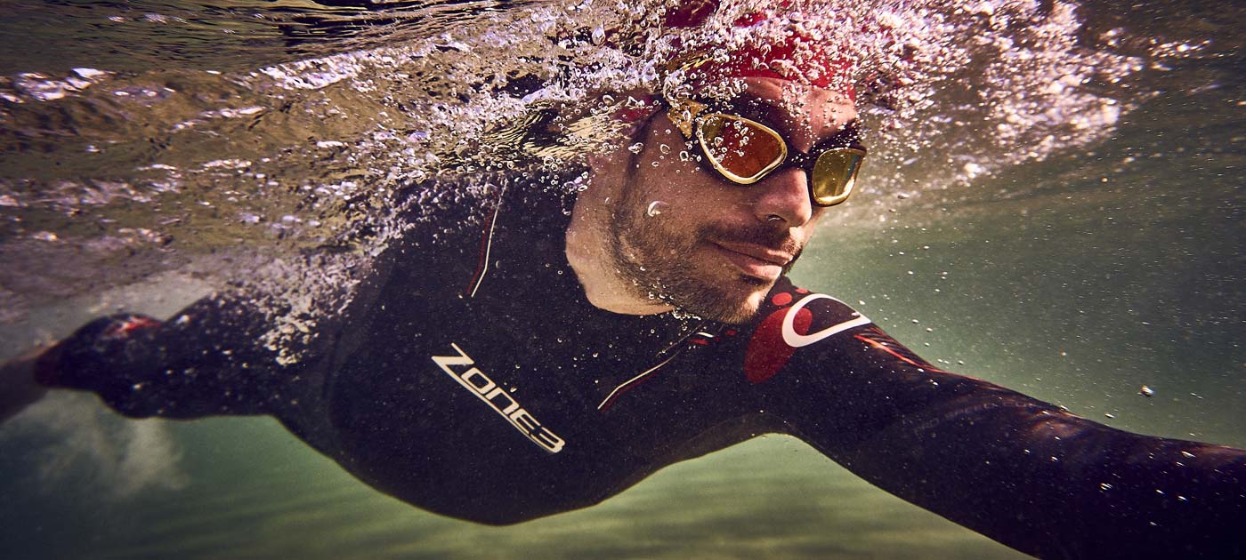 Entry-level and advanced wetsuits for triathlons and open water swimming