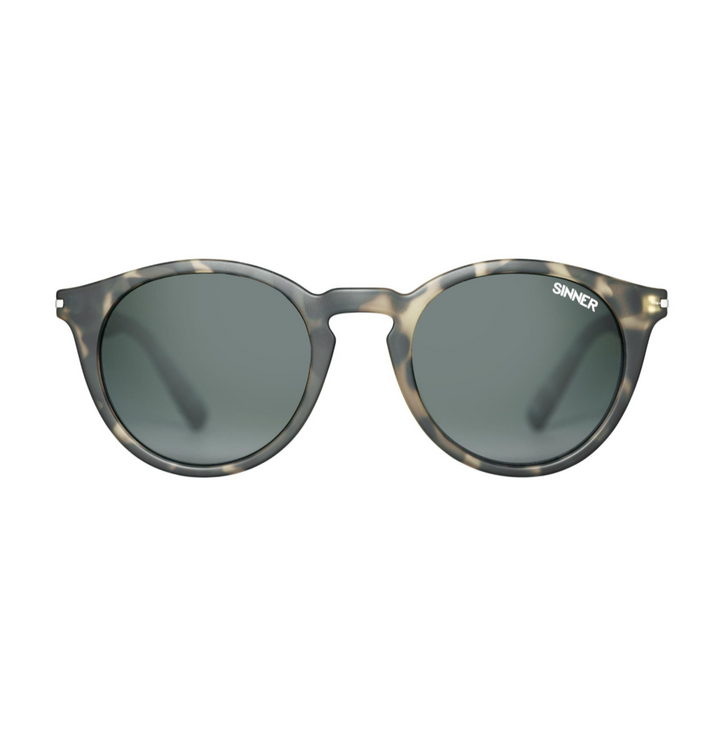 Sinner Sunglasses - PATNEM - MATTE DUAL OLIVE / TORTOISE