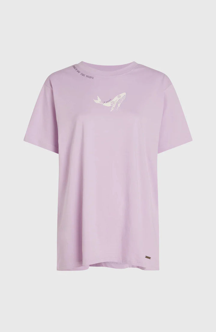 O’Neill Woman Of The Wave T-Shirt -Pale Lavender