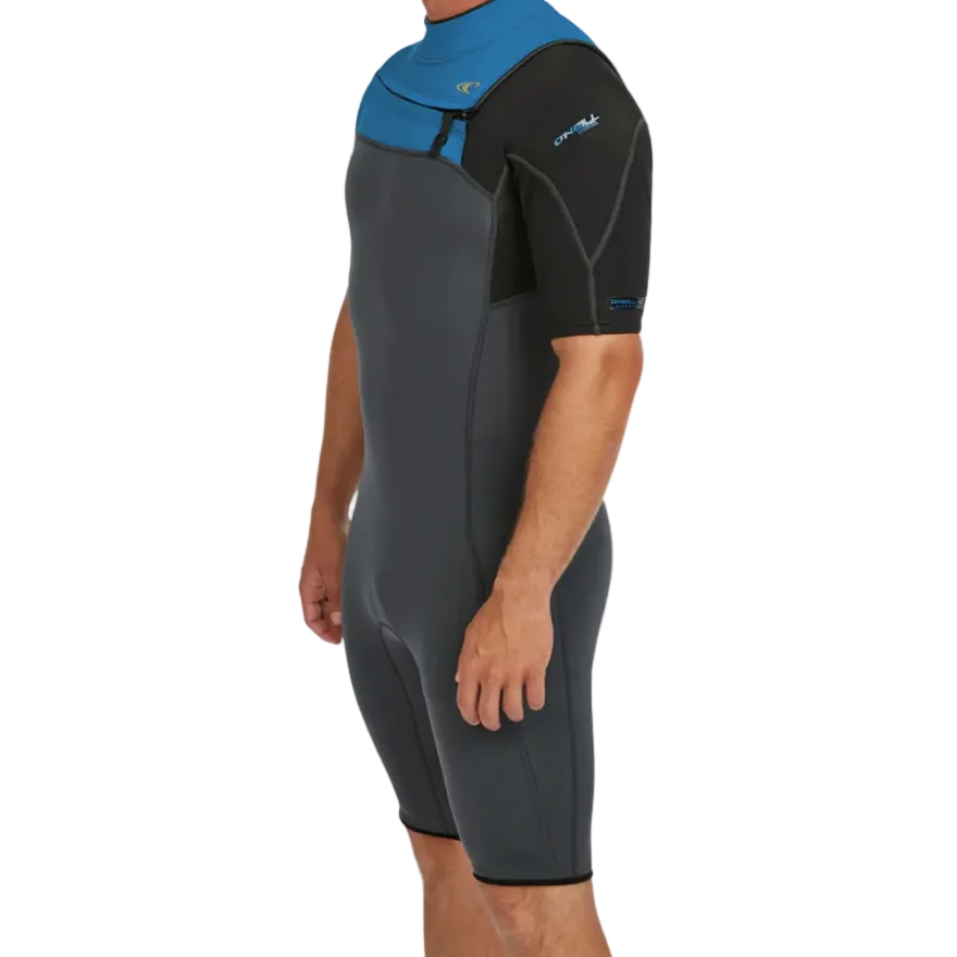 Hammer 2mm Chest Zip s/s Spring Graph/Black/Ocean