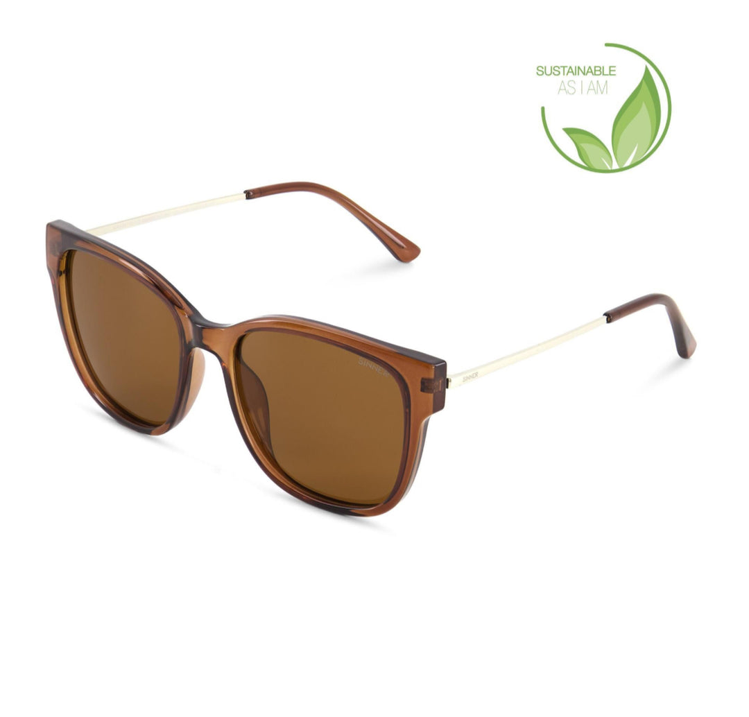 Sinner Sunglasses - MRAUK - BROWN - SINTEC® LENS