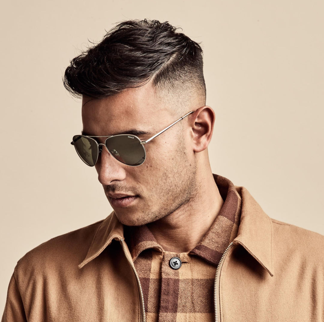 Sinner Sunglasses - MORIN - SILVERCOLORED METAL