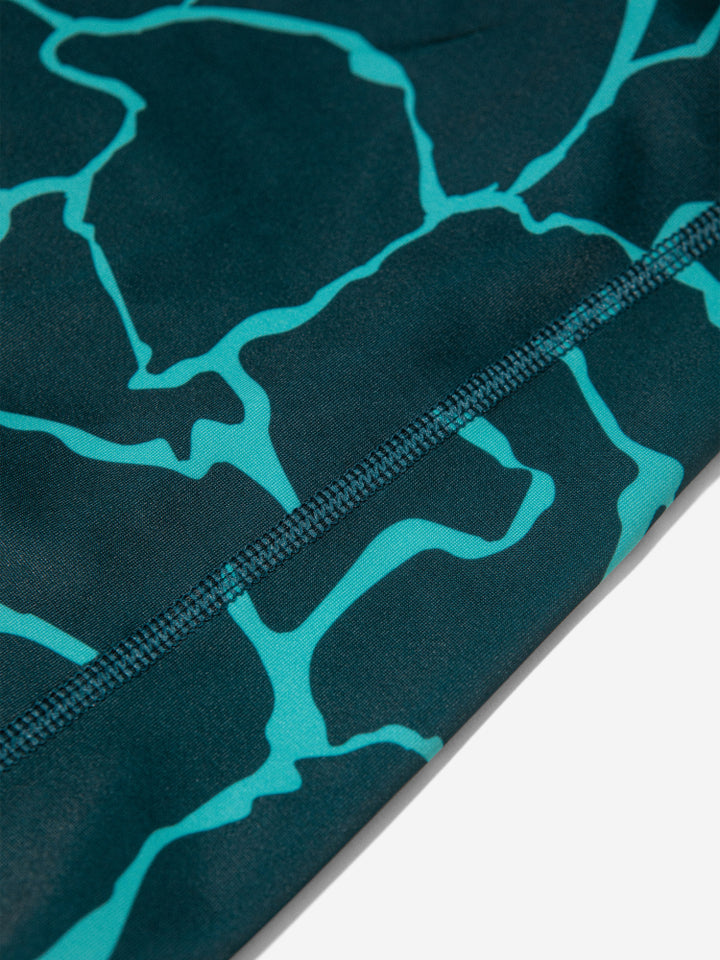 Orca Core One Piece Thin Strap Women Swimsuit - Dark Green