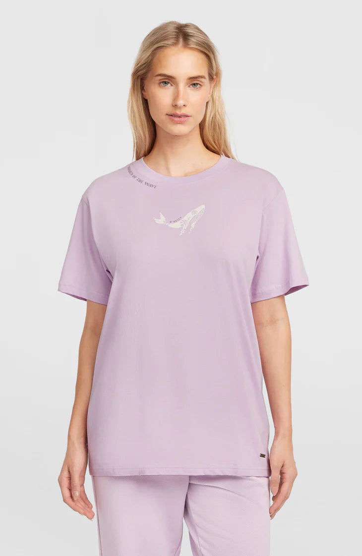 O’Neill Woman Of The Wave T-Shirt -Pale Lavender