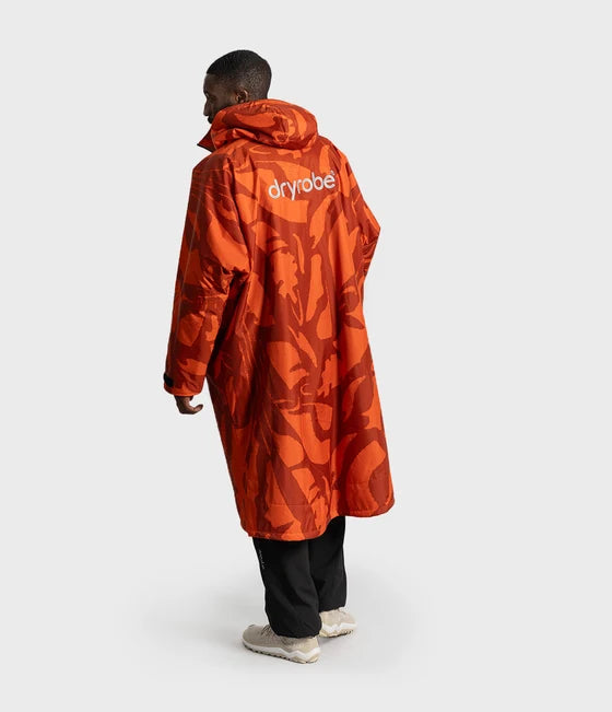 Dryrobe Advance Long Sleeve Changing Robe - Mosaic Palm