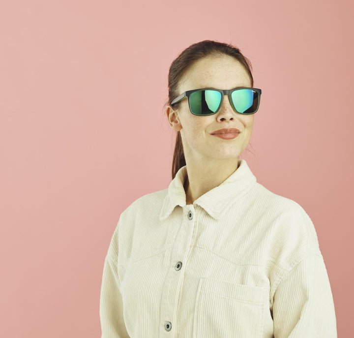 Sinner Sunglasses - MATTE DARK BLUE / GREEN - SINTEC® LENS