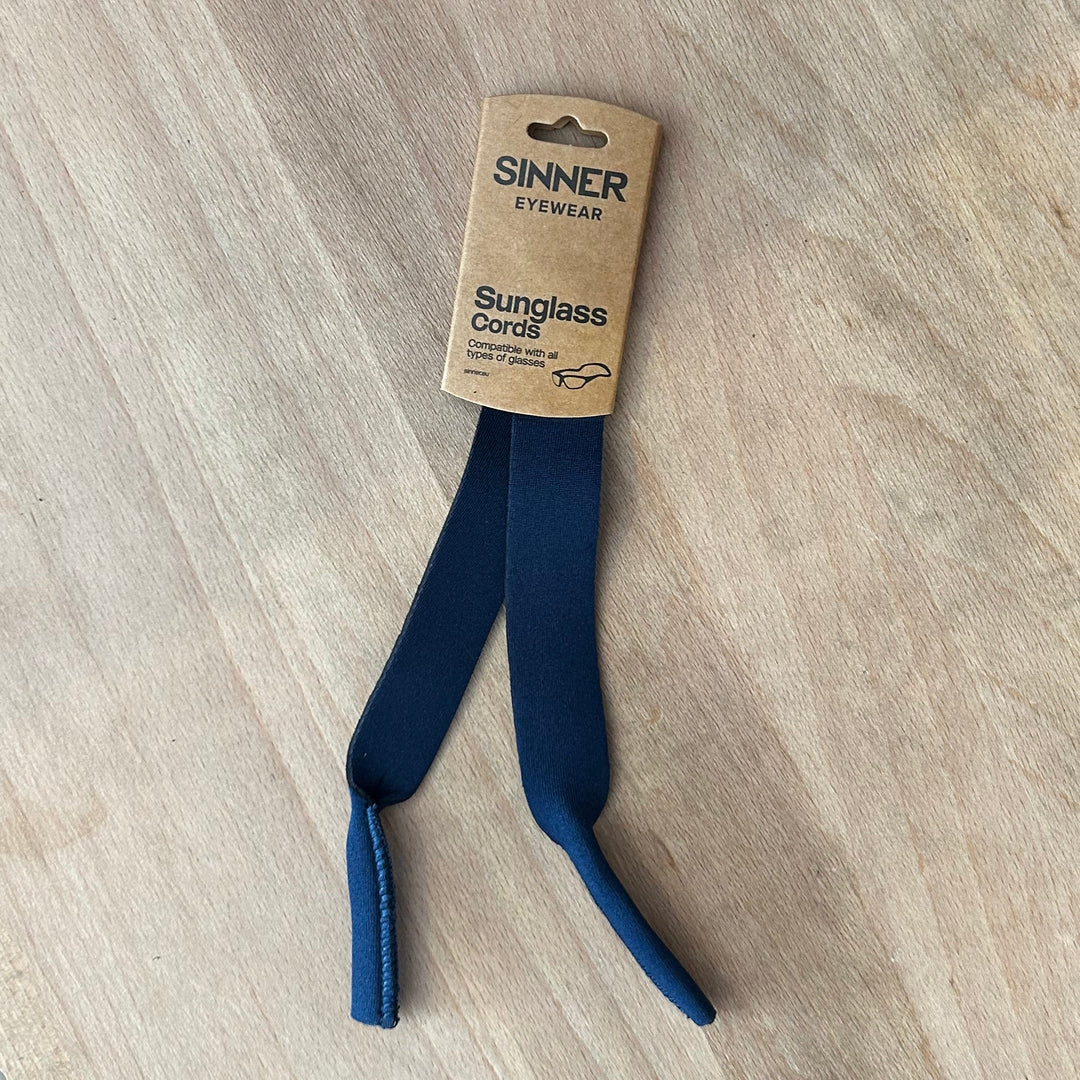 Sinner Sunglass Cord - Neoprene Navy