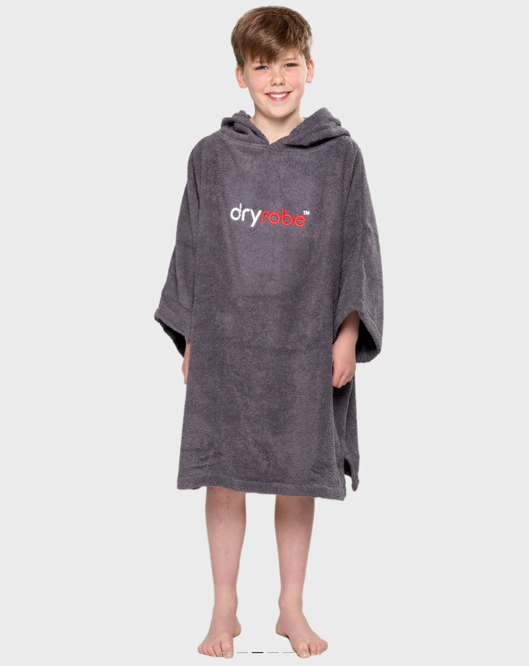 Dryrobe Kids Organic Towel - Slate Grey