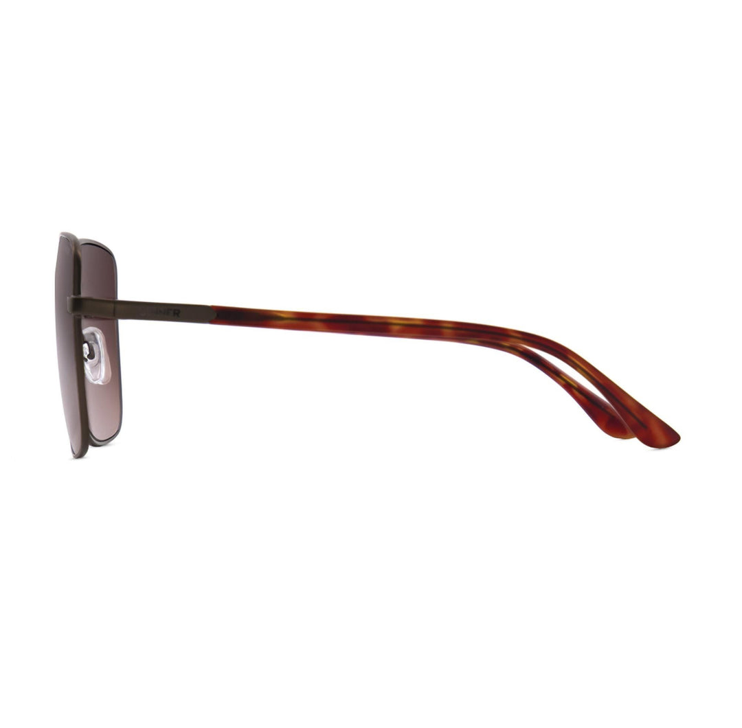 Sinner Sunglasses - MADIKI - MATTE BROWN METAL