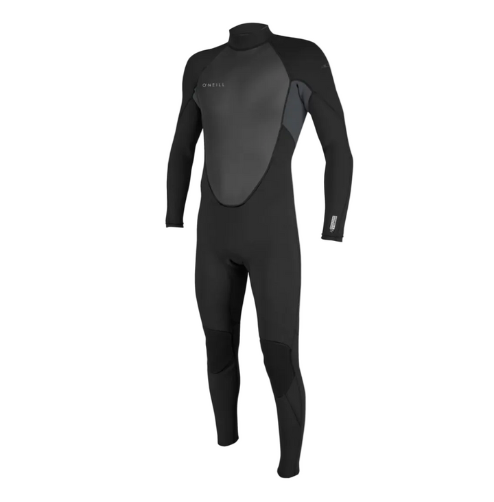 O'Neill Reactor-2 Back Zip 3/2mm Men's Full Wetsuit - Black/Graphite