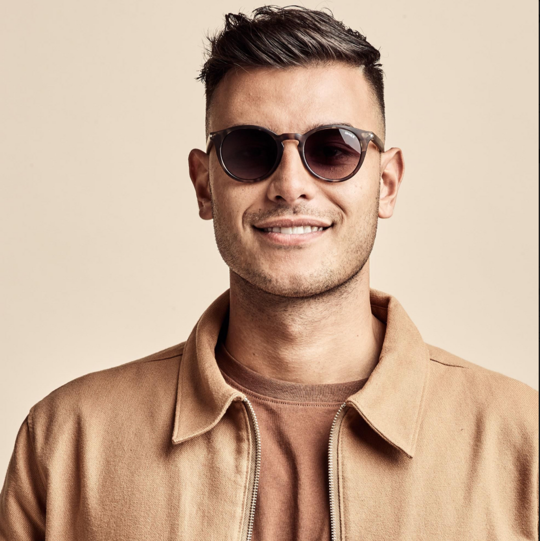 Sinner Sunglasses - PATNEM - MATTE DUAL OLIVE / TORTOISE