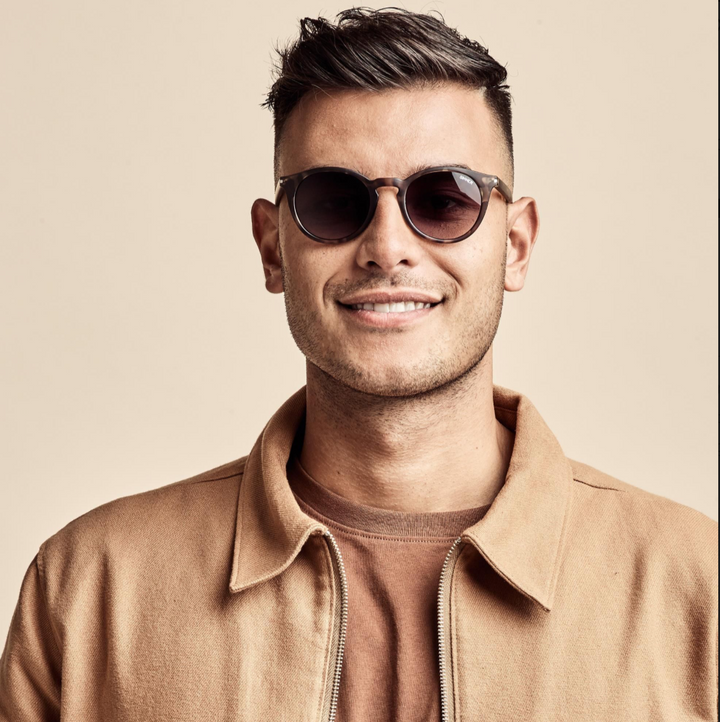 Sinner Sunglasses - PATNEM - MATTE DUAL OLIVE / TORTOISE