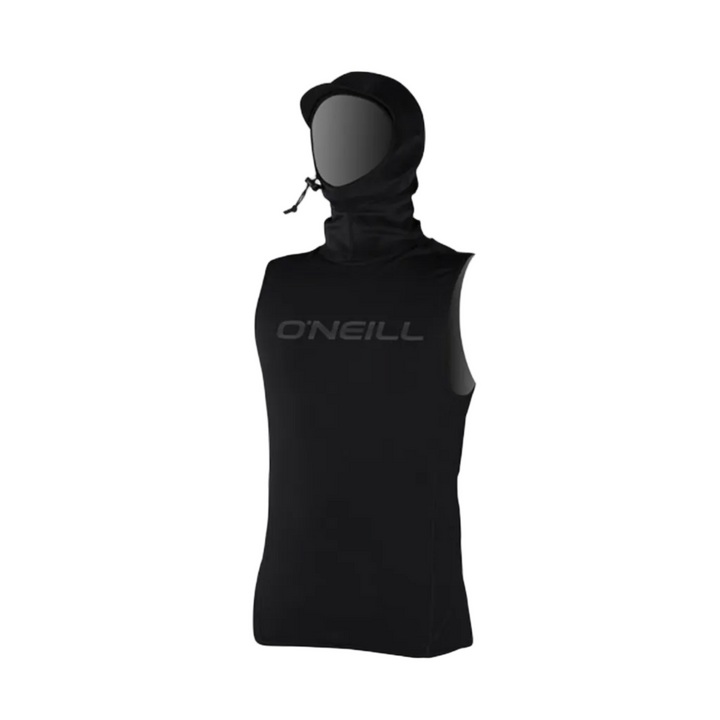 O'Neill Thermo-X Vest With Neoprene Hood - Black - 5023