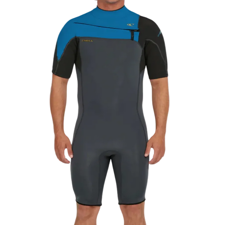 Hammer 2mm Chest Zip s/s Spring Graph/Black/Ocean