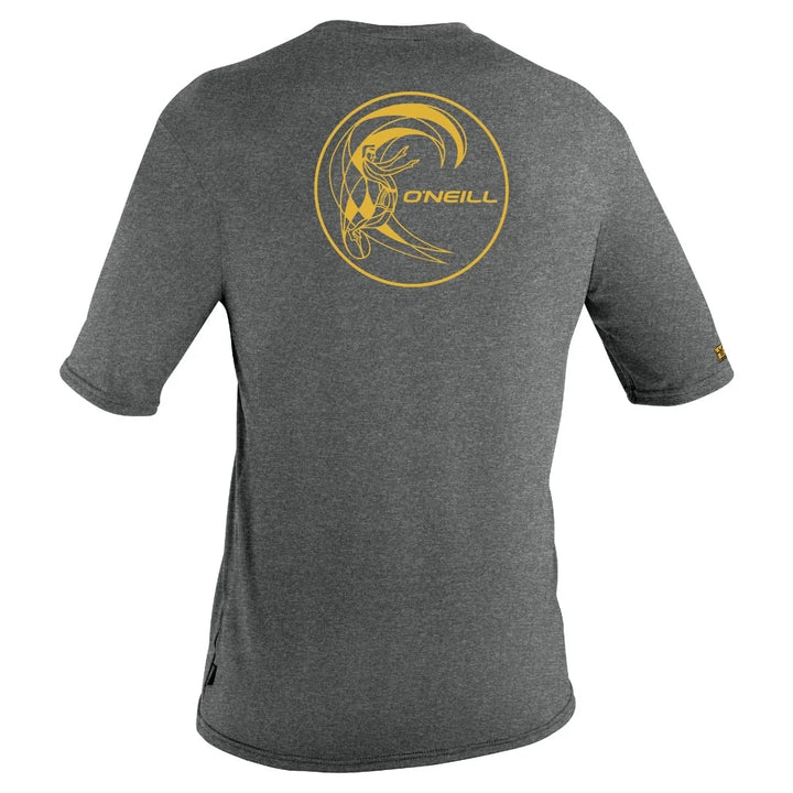 O'Neill Youth Trvlr Hybrid Short Sleeve Sun Shirt in Graphite