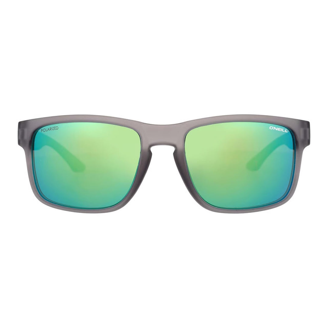 O'Neill Coastline 2.0 Sunglasses Transparent Grey Green Mirror Polarized