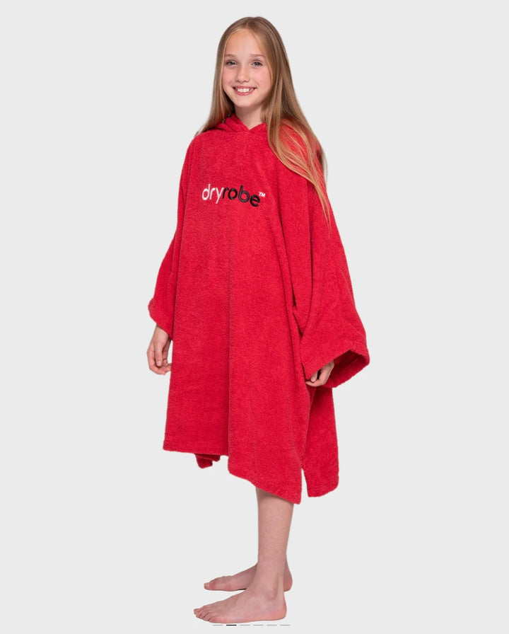 Dryrobe Kids Organic Towel - Red