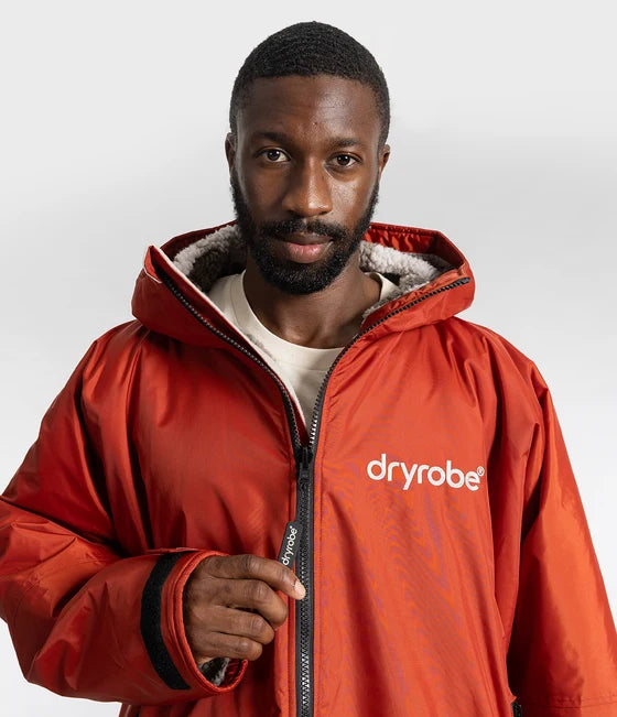 Dryrobe Advance Long Sleeve Changing Robe - Burnt Orange