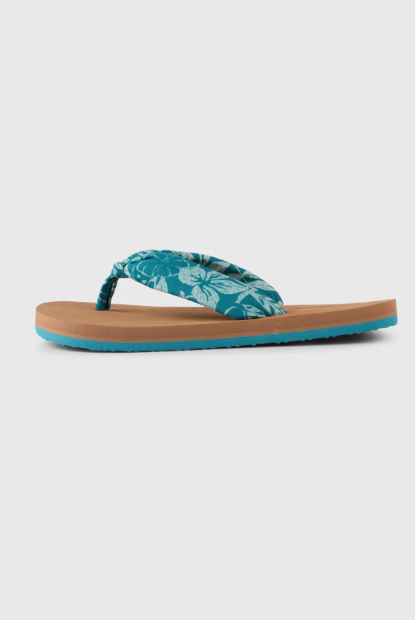 O’Neill Womens Ditsy Sun Sandals- Green