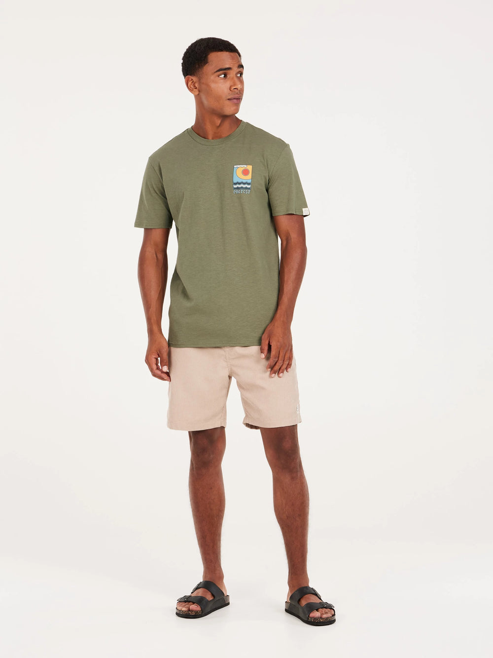 Protest PRTRUDGE Men's T-Shirt - Artichoke Green