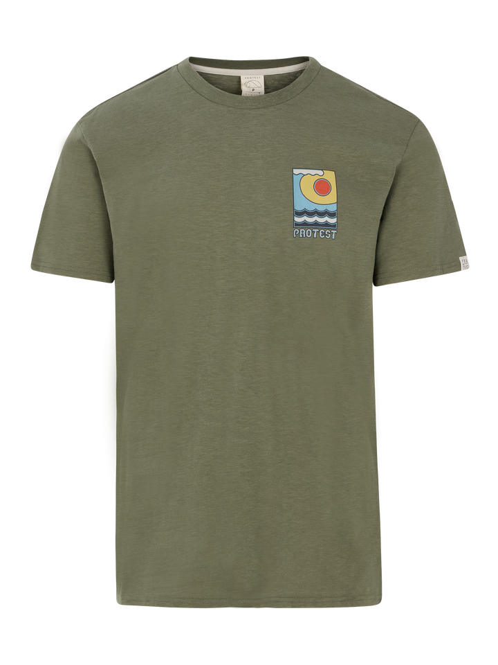 Protest PRTRUDGE Men's T-Shirt - Artichoke Green