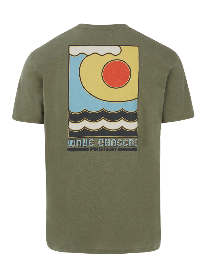 Protest PRTRUDGE Men's T-Shirt - Artichoke Green