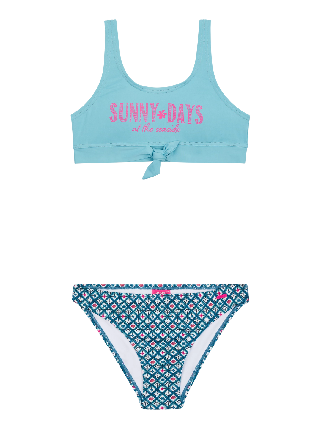 Protest PRTNAOMO JR Kids Bralette Bikini - Vision Blue