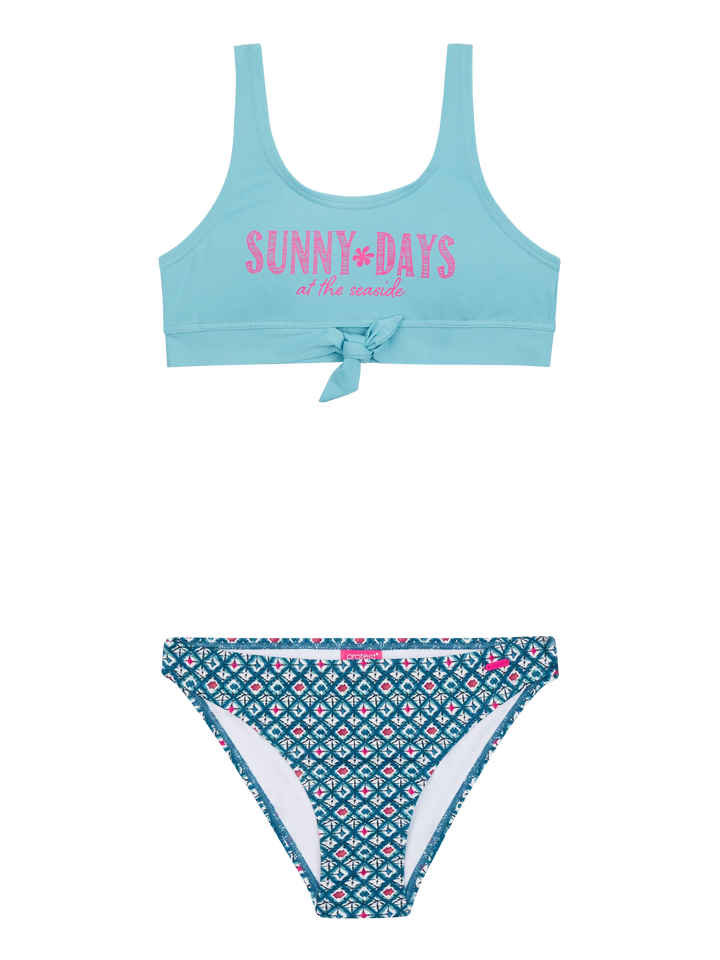 Protest PRTNAOMO JR Kids Bralette Bikini - Vision Blue