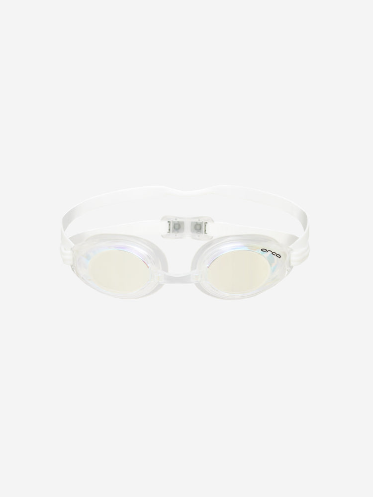 Orca Killa Speed Swim Goggles - Narrow Fit - Mirror Lens/ Clear Frame