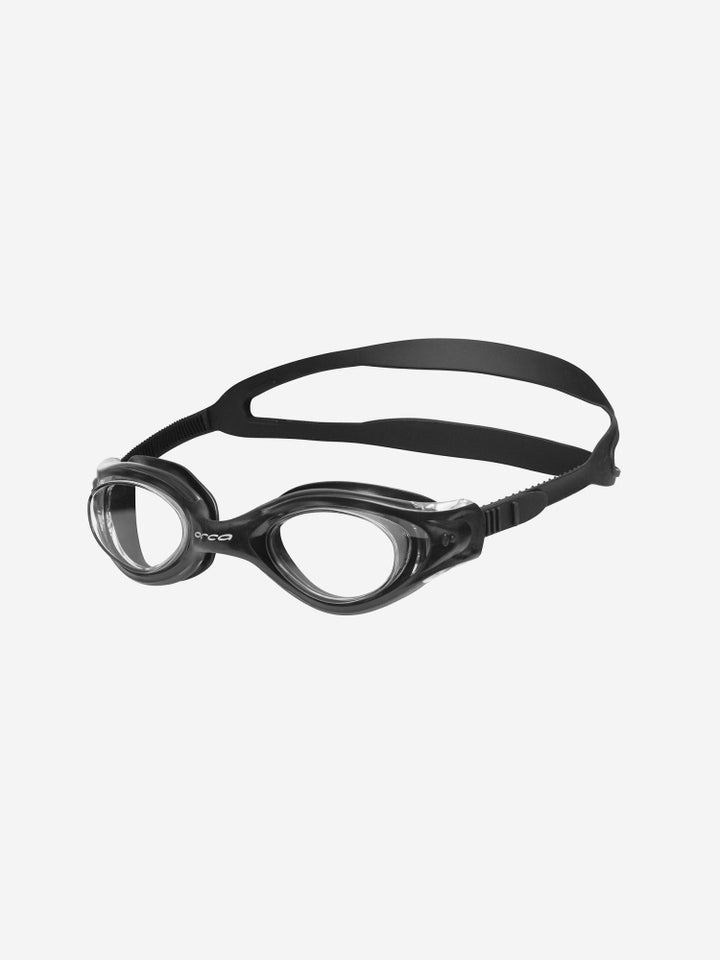 Orca Killa Vision Swim Goggles - Medium Fit - Clear Lens/ Black Frame
