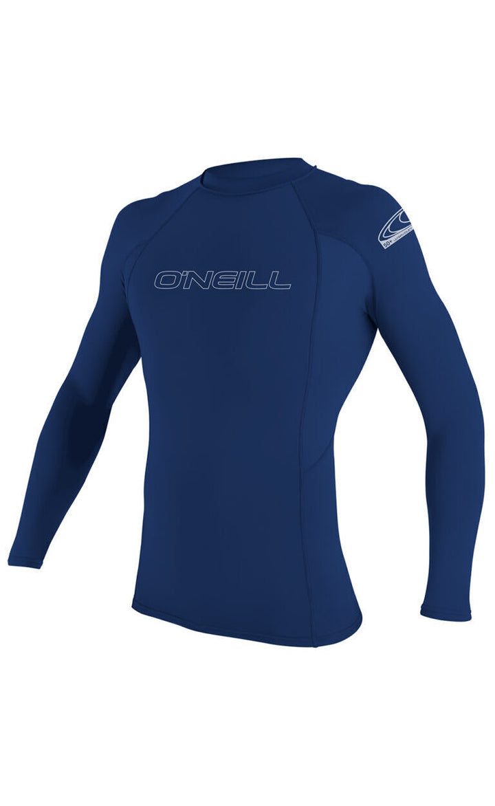 O'Neill Basic Skins Long Sleeve Rash Guard - Navy