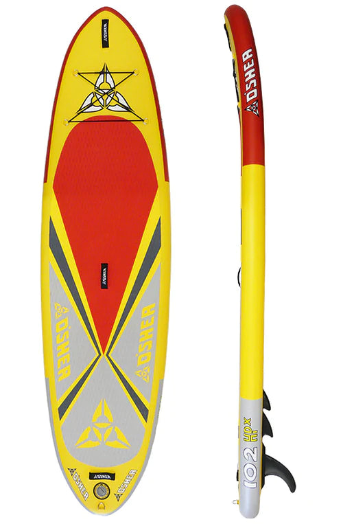 oshea hpx 10 2 inflatable stand up paddle board red 2023 
