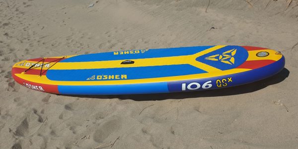 O'Shea 10'6" QSx iSUP Inflatable Stand Up Paddleboard Package - Red - 2023