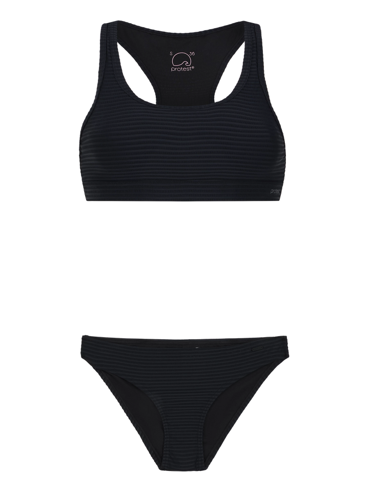 Protest PRTEAGER Women's Surf Bikini - True Black