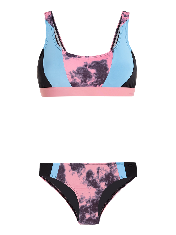 Protest PRTANDAMAN Women's Surf Bikini - Pink/ Blue/ Black