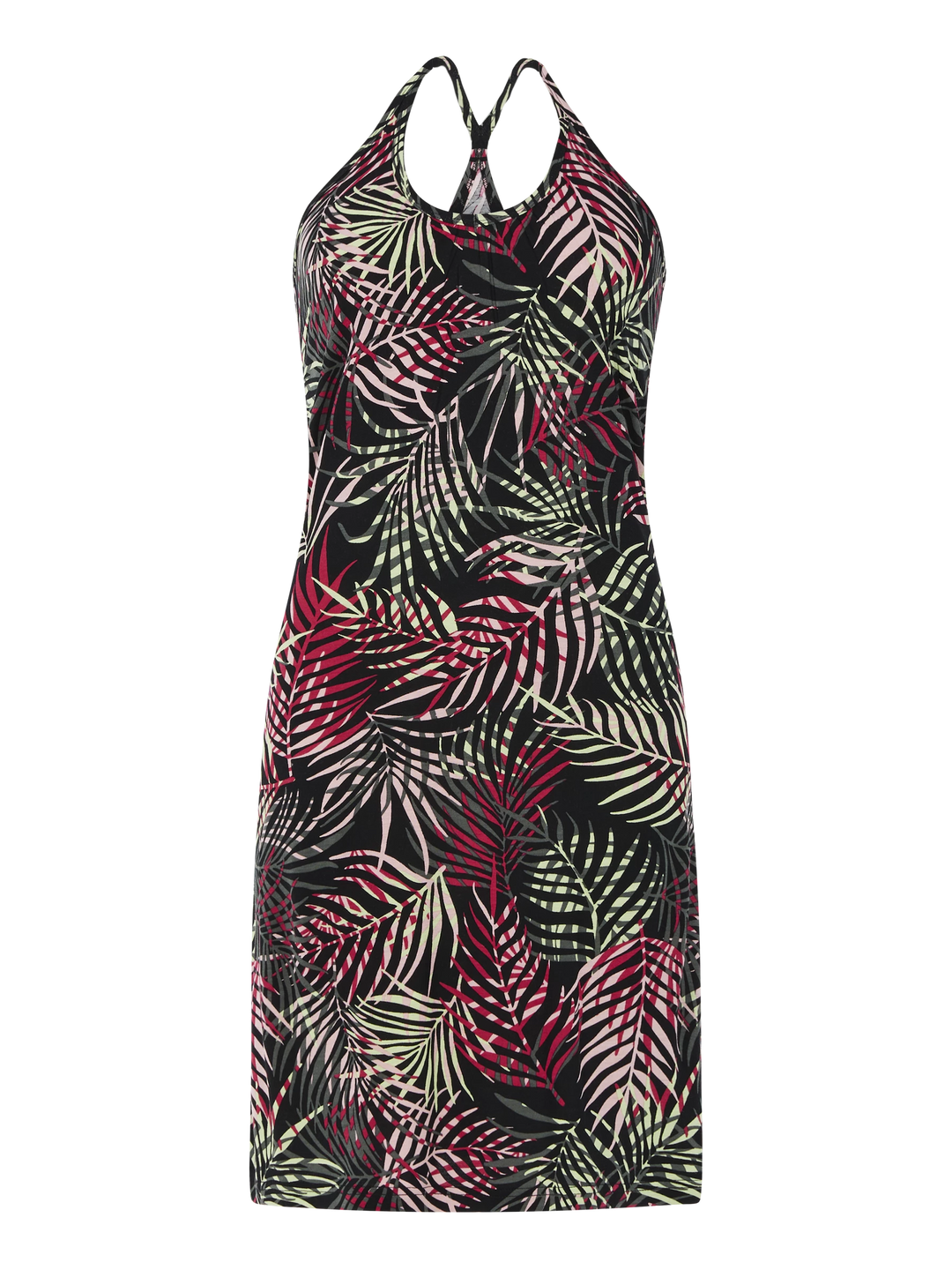 Protest REVOLVE 24 Dress - Leaf Pattern Pink