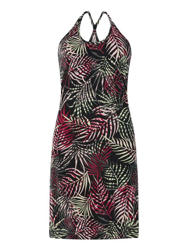 Protest REVOLVE 24 Dress - Leaf Pattern Pink