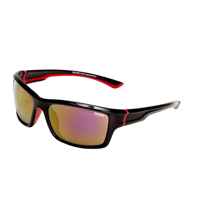 SINNER - Cayo Sport Sunglasses - Black/Red SISU-685-10-58