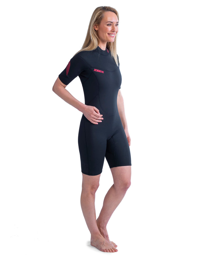 Jobe SAVANNAH 2mm Women's Shorty Wetsuit - Black