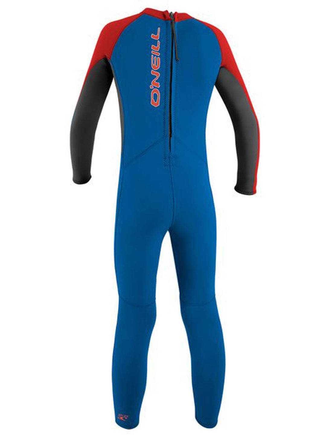 O'Neill Toddler Reactor-2 BZ 2mm Full Wetsuit - Ocean/Red - Boys - 4868