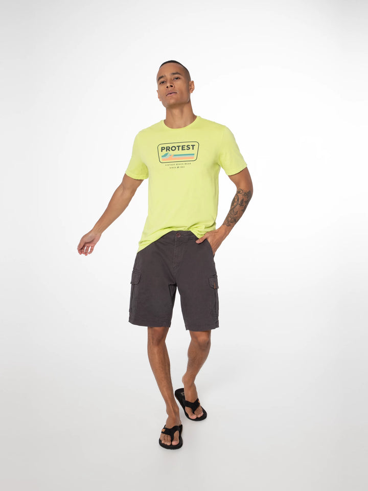 Protest PRTNYTRO Men's Cargo Shorts - Dark Grey