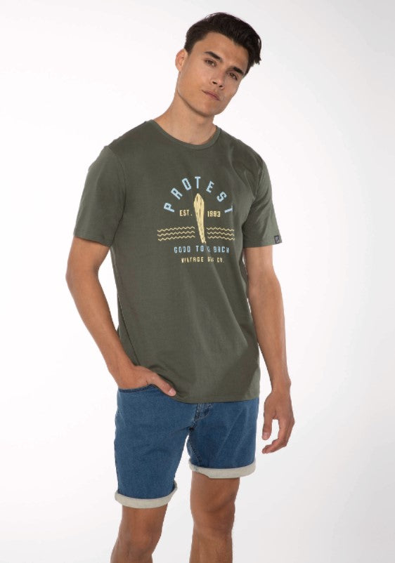 Protest BERRY Men's T-Shirt - Spruce