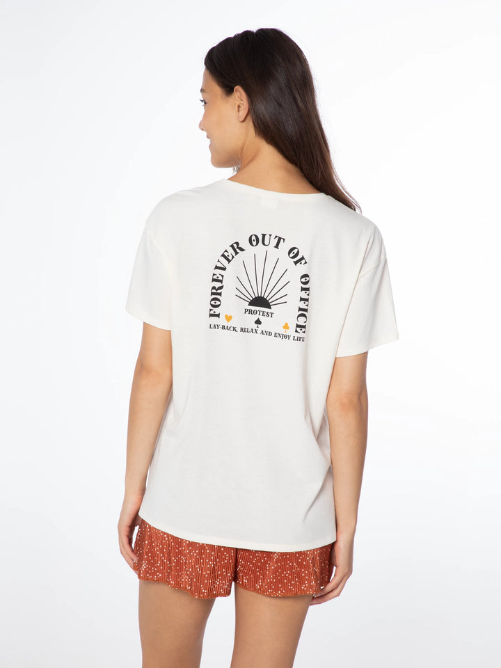 Protest PRTEPOS Women's T-Shirt - Off White