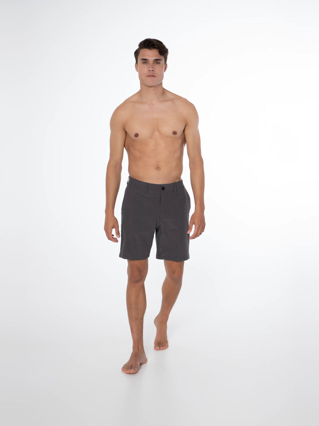 Protest PRTFEARGHUS Men's Surfable Short Swim Shorts - Deep Grey