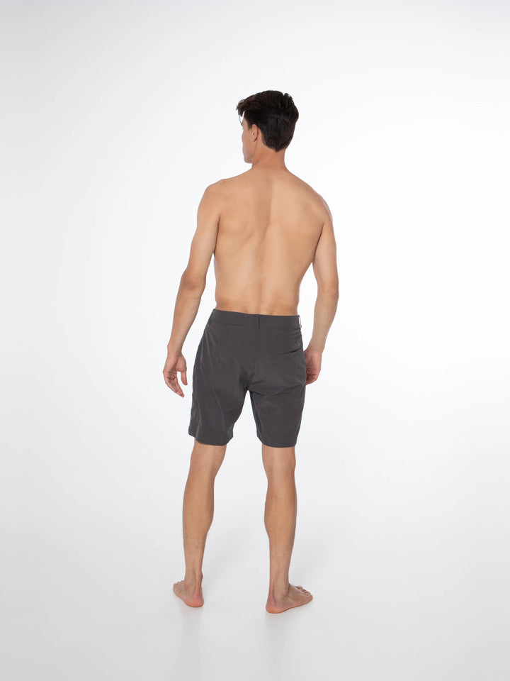 Protest PRTFEARGHUS Men's Surfable Short Swim Shorts - Deep Grey