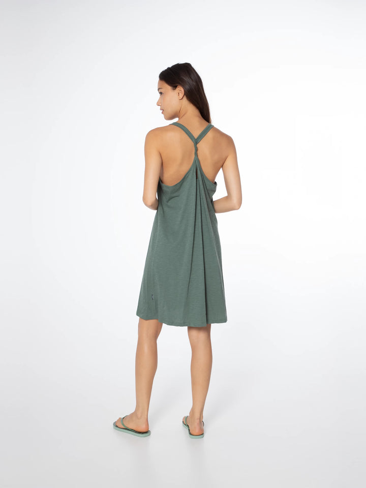 Protest PRTFELINE Dress - Glass Bottle Green