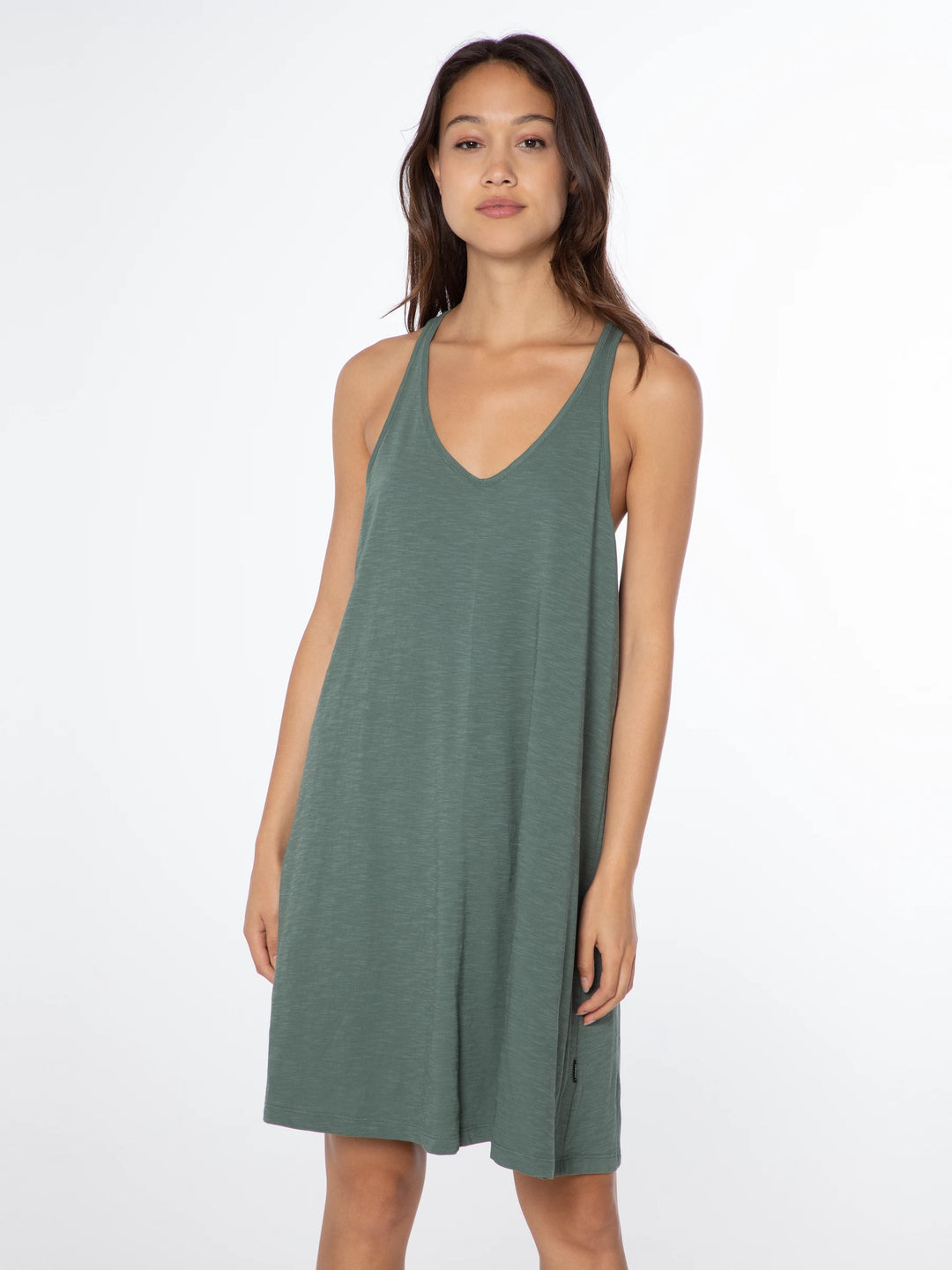 Protest PRTFELINE Dress - Glass Bottle Green