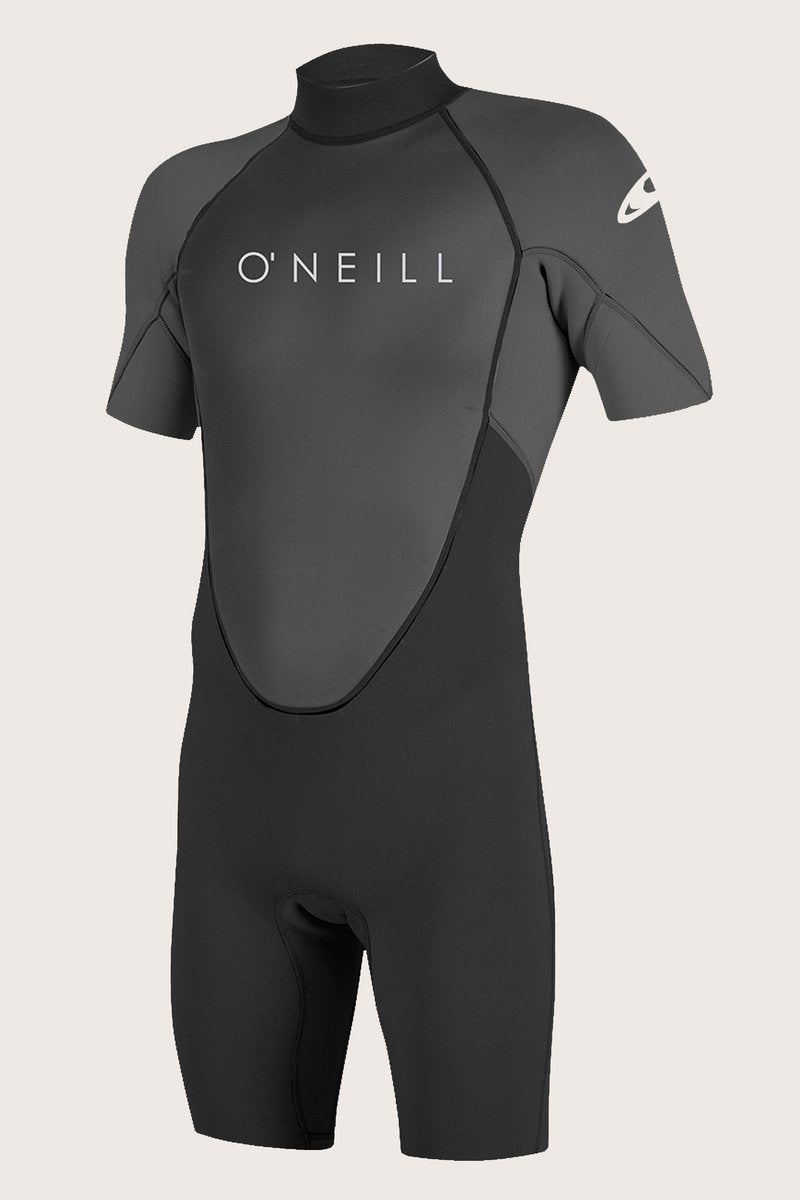 O'Neill Reactor-2 BZ 2mm Men's Spring Shorty Wetsuit - Black/Graphite - 5041
