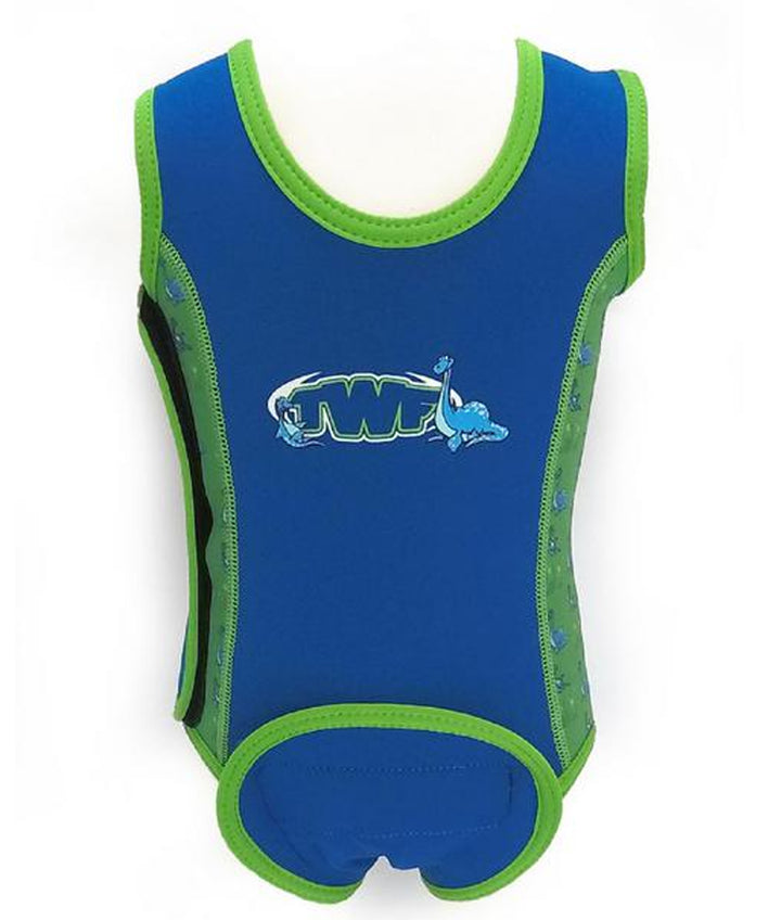 TWF Baby Wrap Wetsuit - Blue Plessi