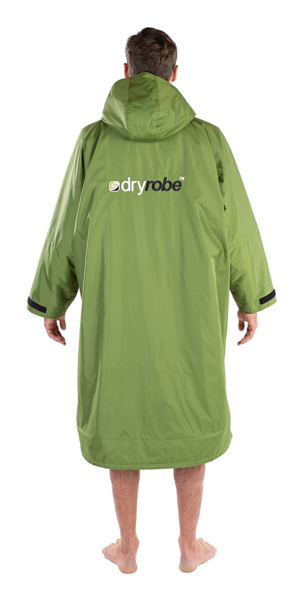 Dryrobe Long Sleeve Changing Robe - Dark Green / Black